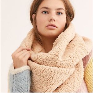 Free People Cloud Nine Fleece Infinity Scarf